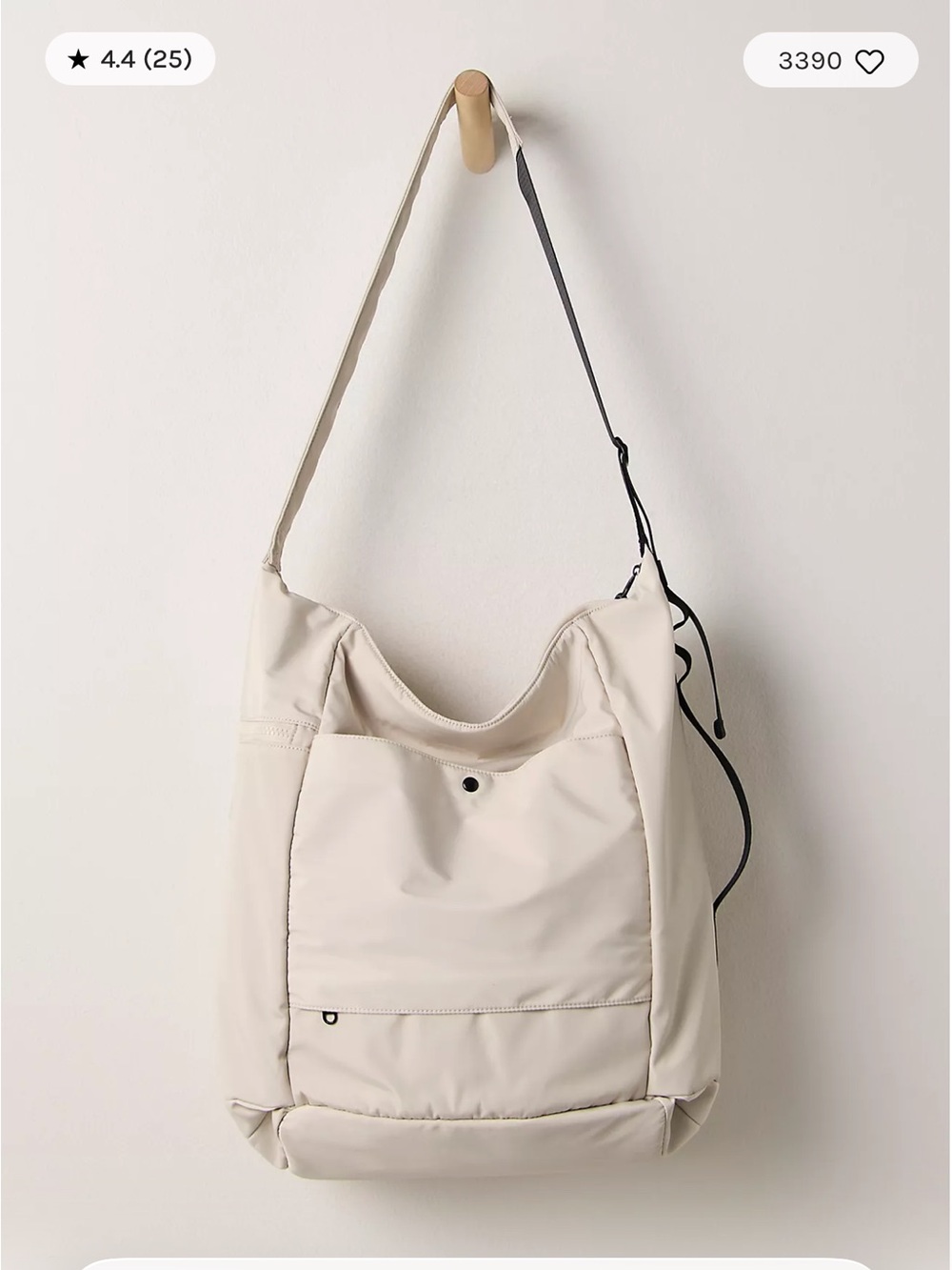 NWT Free People No Time Zones Carryall Tote